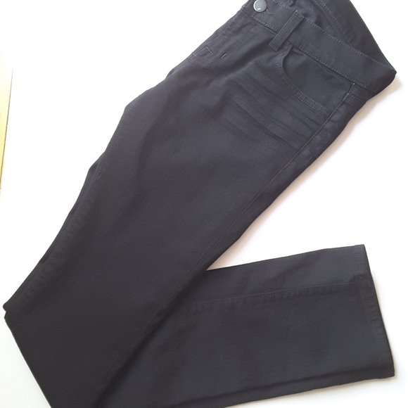 J Brand The Pencil Skinny Lightweight Black Jean - Picture 2 of 8